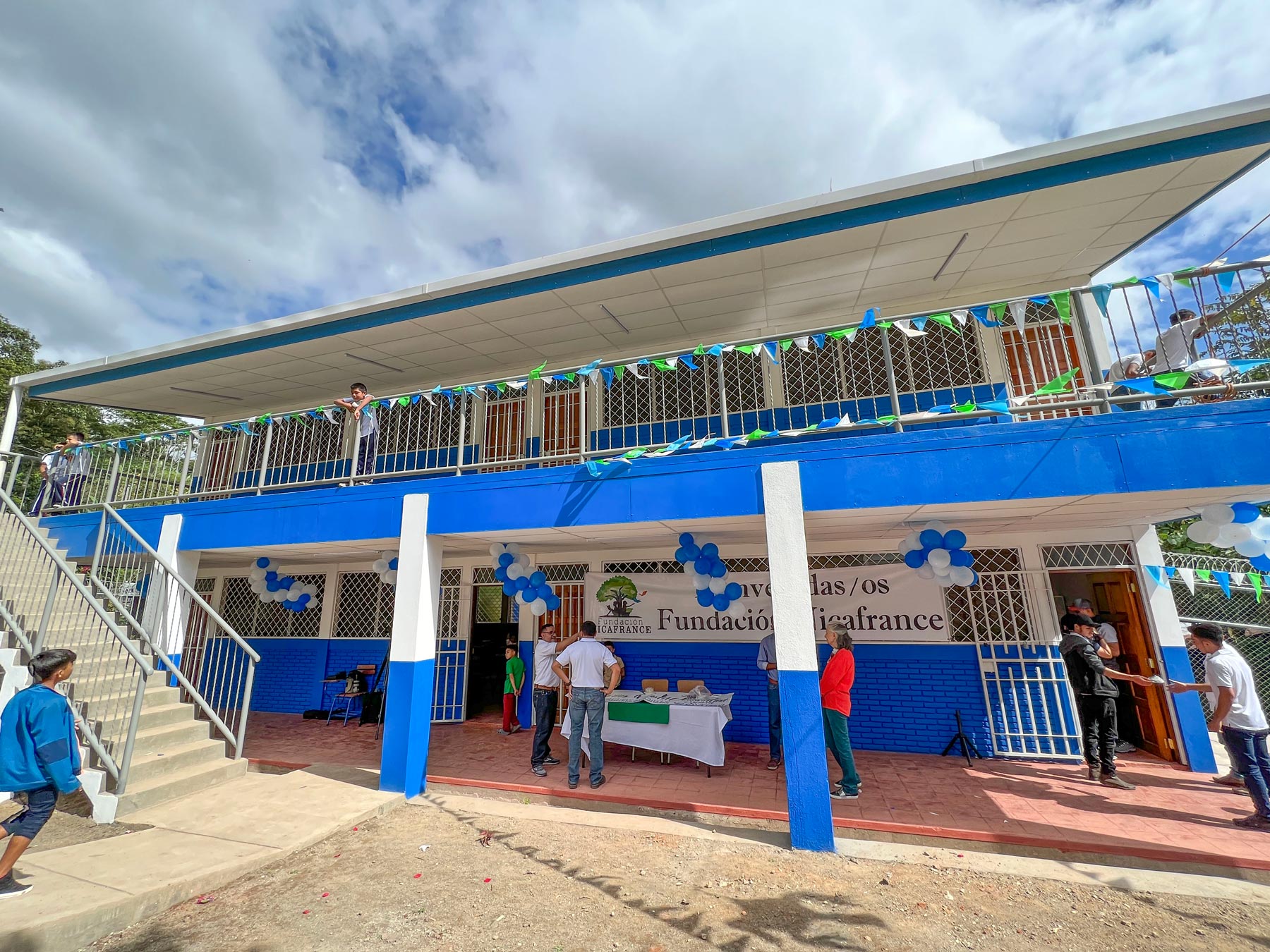 Construcción y mejoramiento de escuelas en Nicaragua